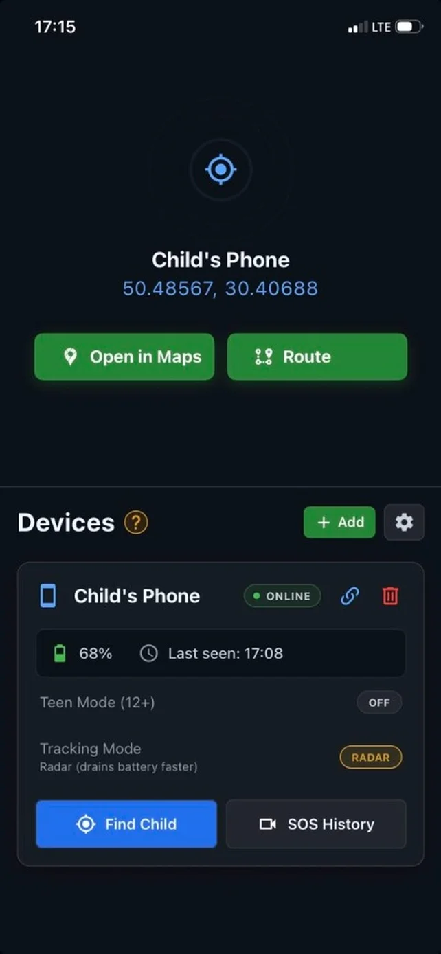 KidsShield Parent Dashboard